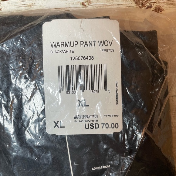 🆕 RESERVED adidas Women’s Under the Lights Woven Pants Bottoms Black XL 16-18 - Picture 8 of 11